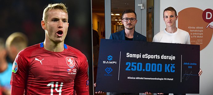 Reprezentační záložník Jakub Jankto postavil pro svůj esportový tým v Praze luxusní vilu