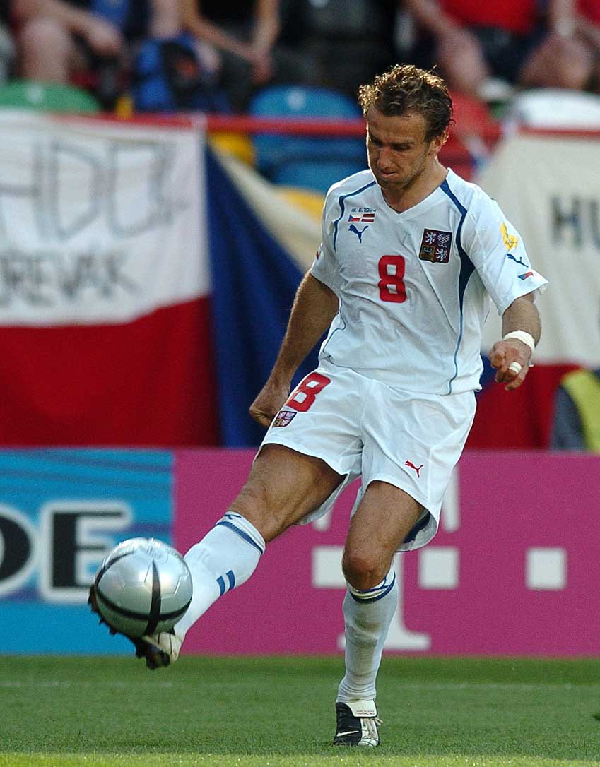 Karel Poborský nasbíral na EURO 2004 nejvíce gólových asistenci