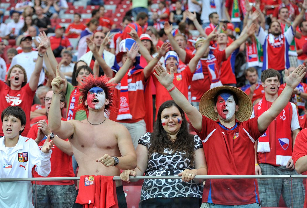 Čeští fanoušci věřili, postupuje ale Portugalsko