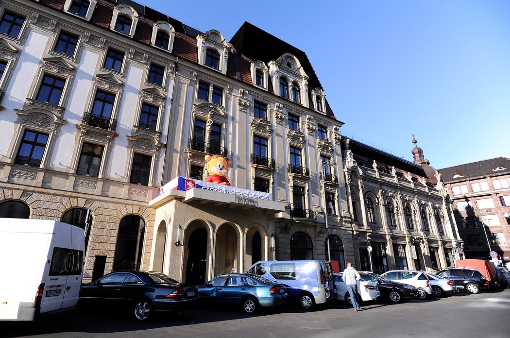 Wroclawský hotel Monopol už očekává příjezd českých fotbalistů
