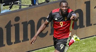 Belgie - Irsko 3:0. Probuzené hvězdy řádily, dvakrát se trefil Lukaku