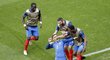 Francouzi oslavují postup do čtvrtfinále Eura