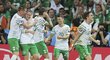 Irští fotbalisté slaví, na EURO 2016 vyhráli nad Itálií 1:0.