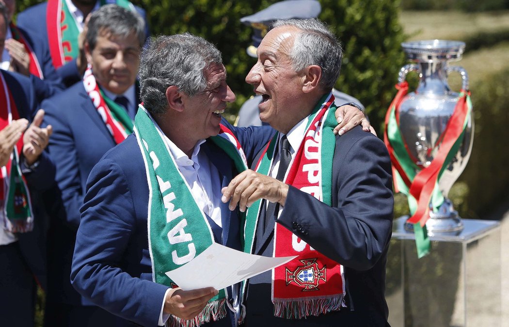 Trenér vítězů EURO Fernando Santos