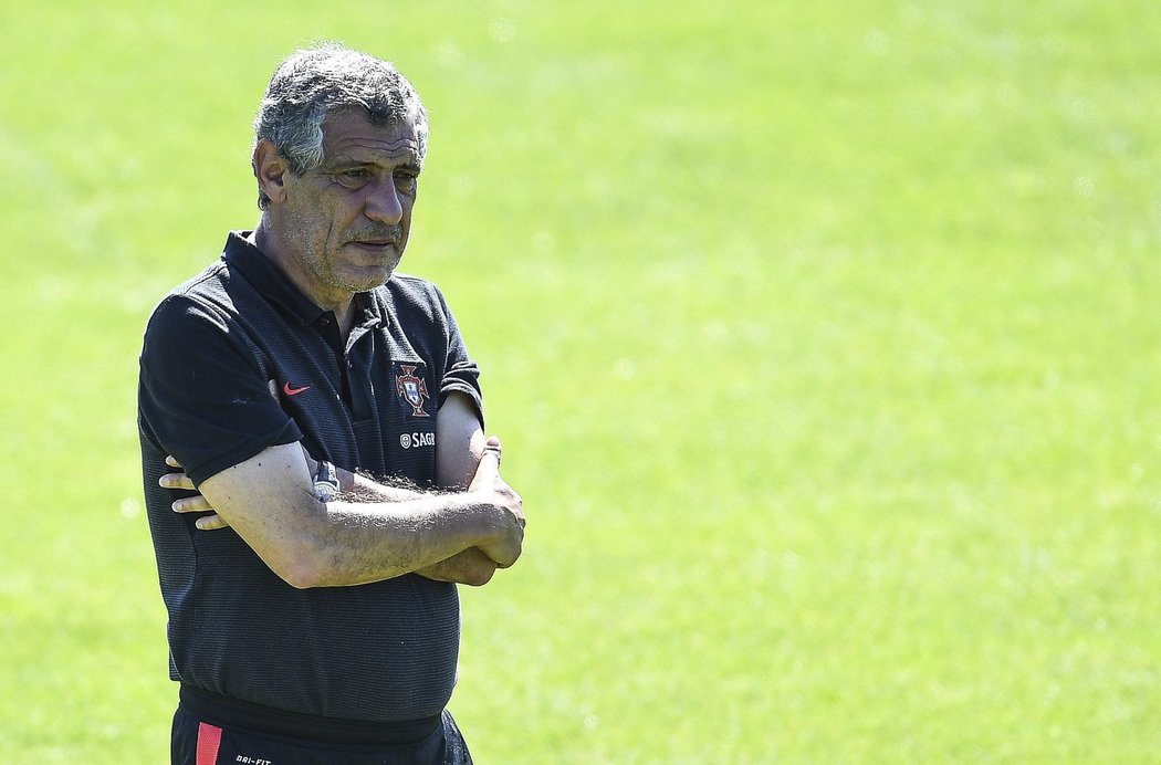 Trenér Fernando Santos zatím s portugalskou reprezentací neprohrál.