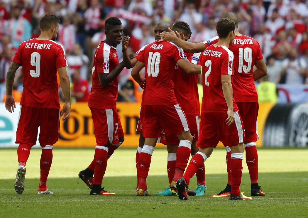 Fotbalisté Švýcarska nezvládli penaltový rozstřel v osmifinále EURO 2016 s Polskem.