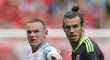 Hvězdy Wayne Rooney a Gareth Bale