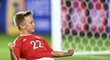 Syn velšského fotbalisty Davida Vaughana slaví postup do semifinále EURO přímo na hřišti