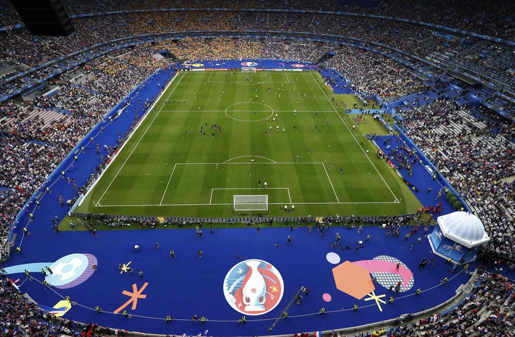 Stadion Stade de France před výkopem