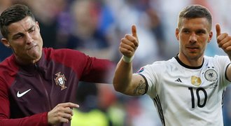 Top DESET výroků EURO: Němci přece vyhráli, perlil Podolski i Ronaldo