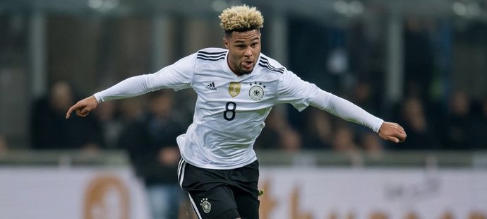 Útočník Německa Serge Gnabry