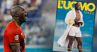 Big Rom je v módě. Lukaku řádí na EURO a je tváří časopisu Vogue