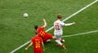 První gól osmifinále proti Walesu dal Dán Kasper Dolberg