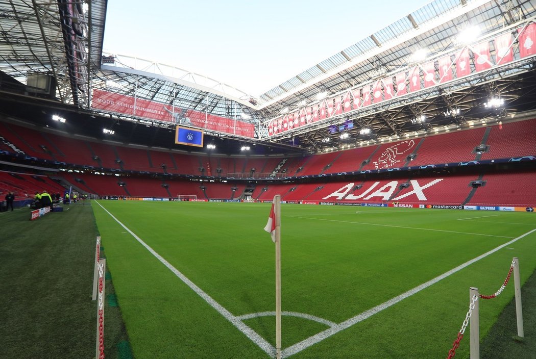 Johan Cruyff Arena v Amsterdamu bude hostit EURO 2020