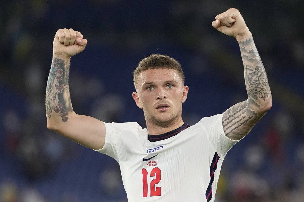 Kieran Trippier má nastoupit v základní sestavě finále EURO