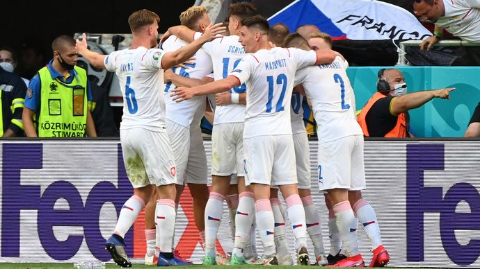 Tomáš Holeš hlavou otevřel skóre