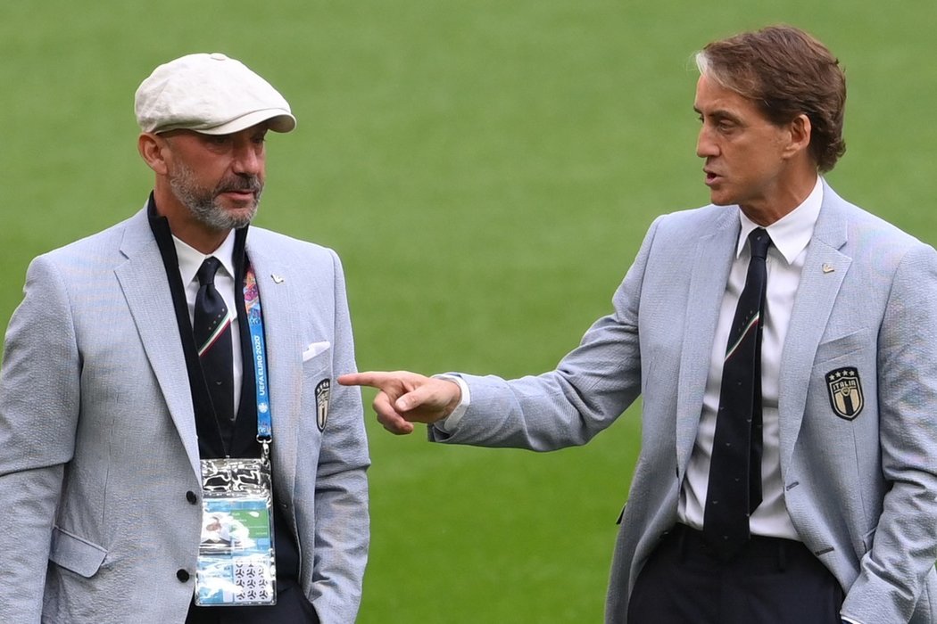 Gianluca Vialli a Roberto Mancini táhnou Itálii za úspěchem