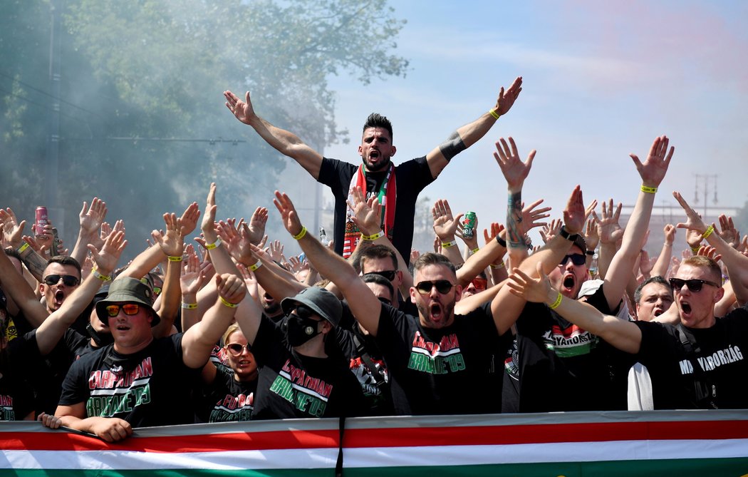 Plný stadion v Budapešti fandil Maďarům a Portugalcům