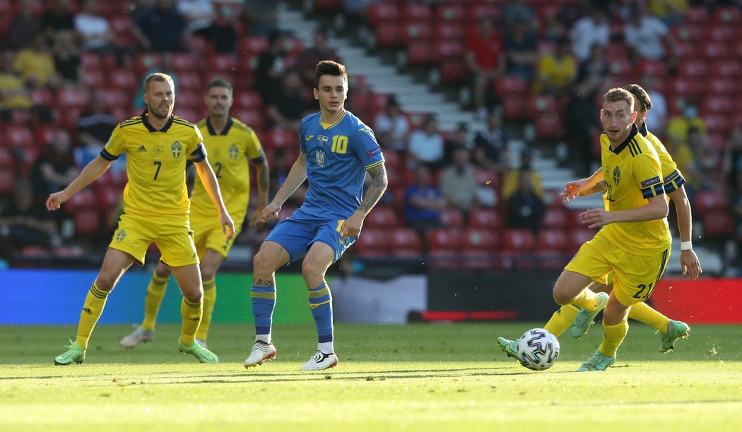 Ukrajina a Švédsko v posledním osmifinálovém zápase