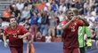 Portugalec Ivan Cavaleiro se raduje po jedné z branek do sítě Německa v semifinále EURO "21". Portugalci vyhráli 5:0.