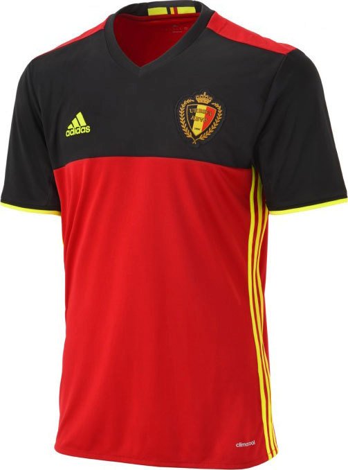 Hlavní sada dresů Belgie