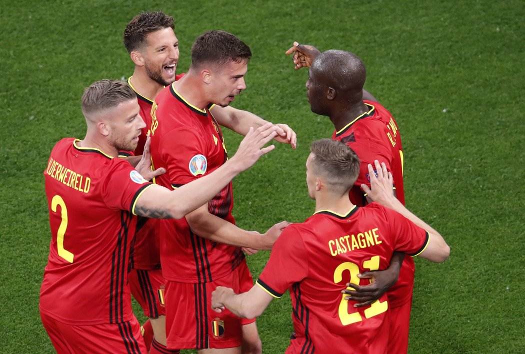 Belgii poslal do vedení Romelu Lukaku