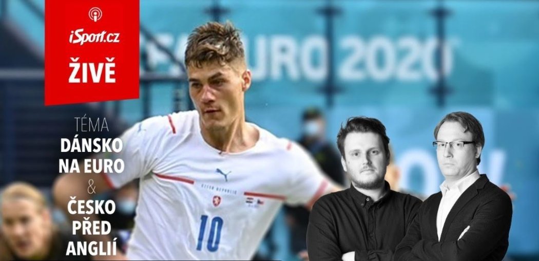 Sledujte živě iSport Podcast na téma Dánsko a EURO. Řeč bude i o utkání Česka s Anglií