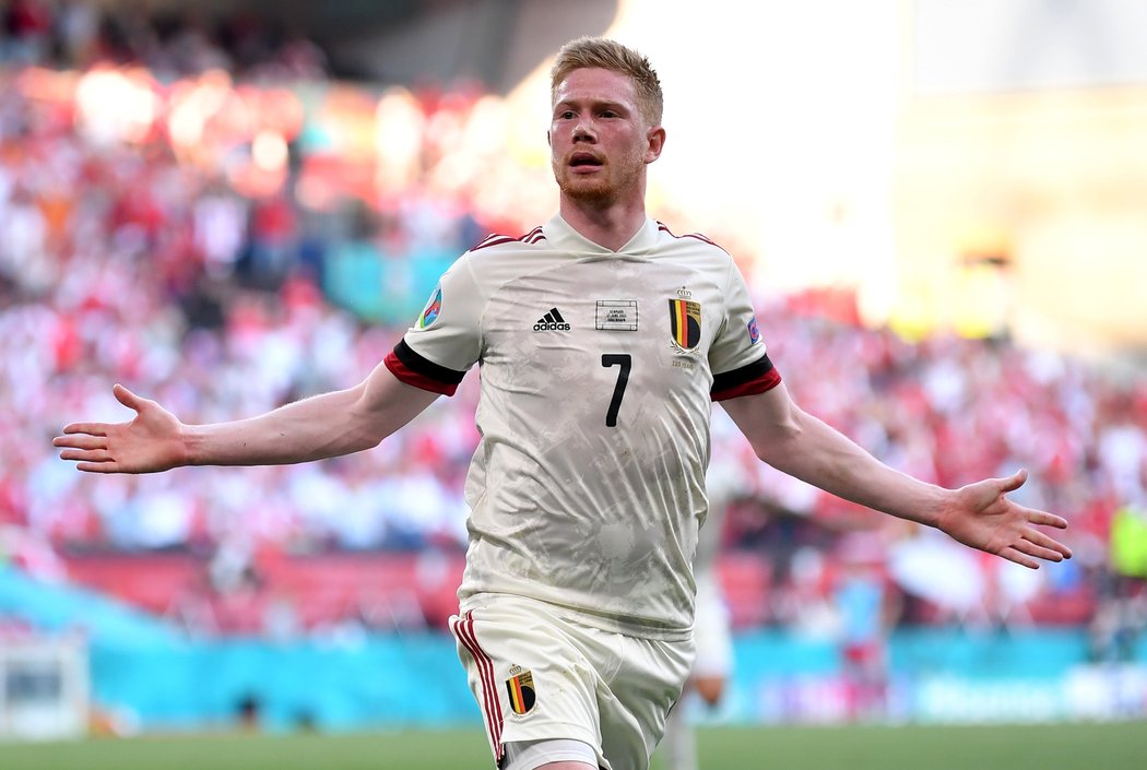 Kevin de Bruyne poslal Belgii do vedení