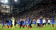 Francouzští fotbalisté slaví postup do finále domácího mistrovství Evropy