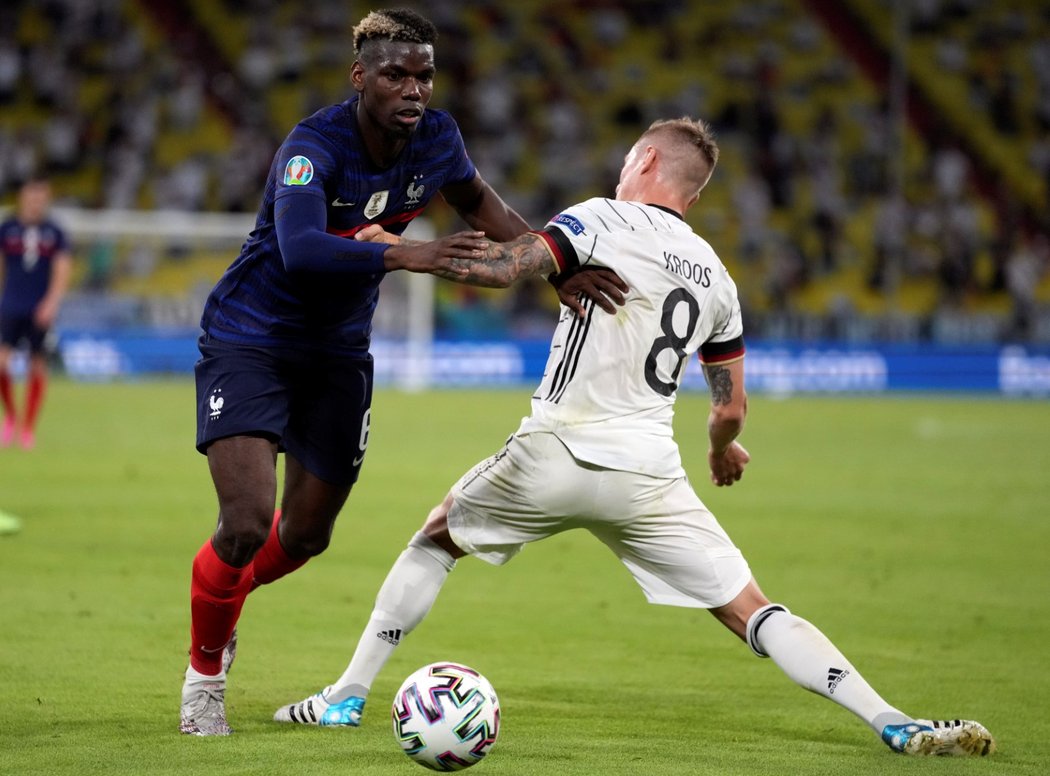 Fotbalisté Francie ve svém úvodním zápase na EURO porazili Německo 1:0