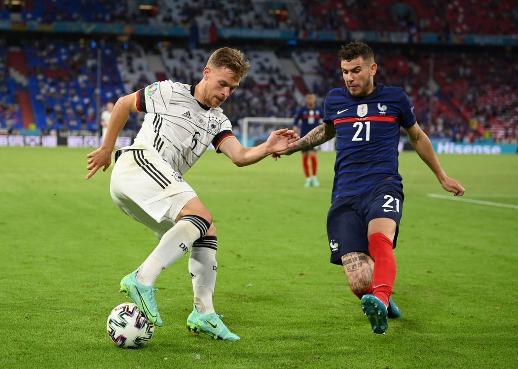 Fotbalisté Francie ve svém úvodním zápase na EURO porazili Německo 1:0