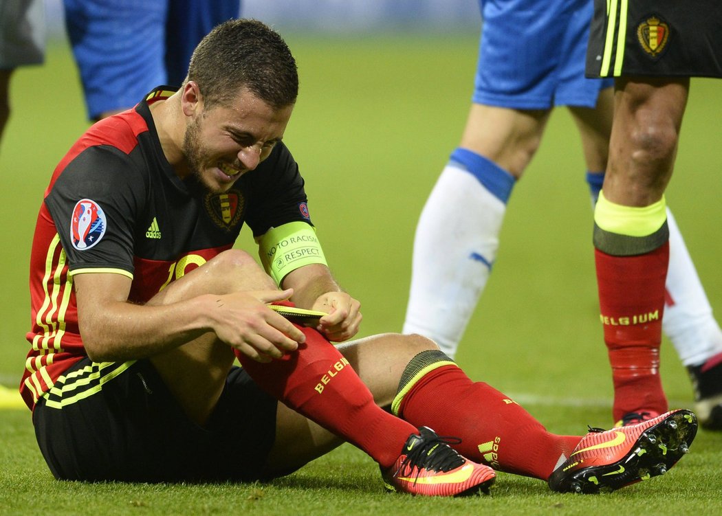 Hvězda Belgie Eden Hazard