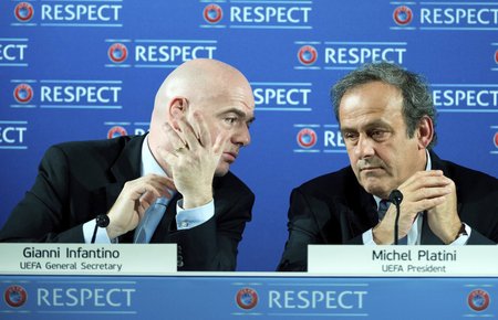 Šéf Platini se rozhodl uspořádat losování na EURO v Nice