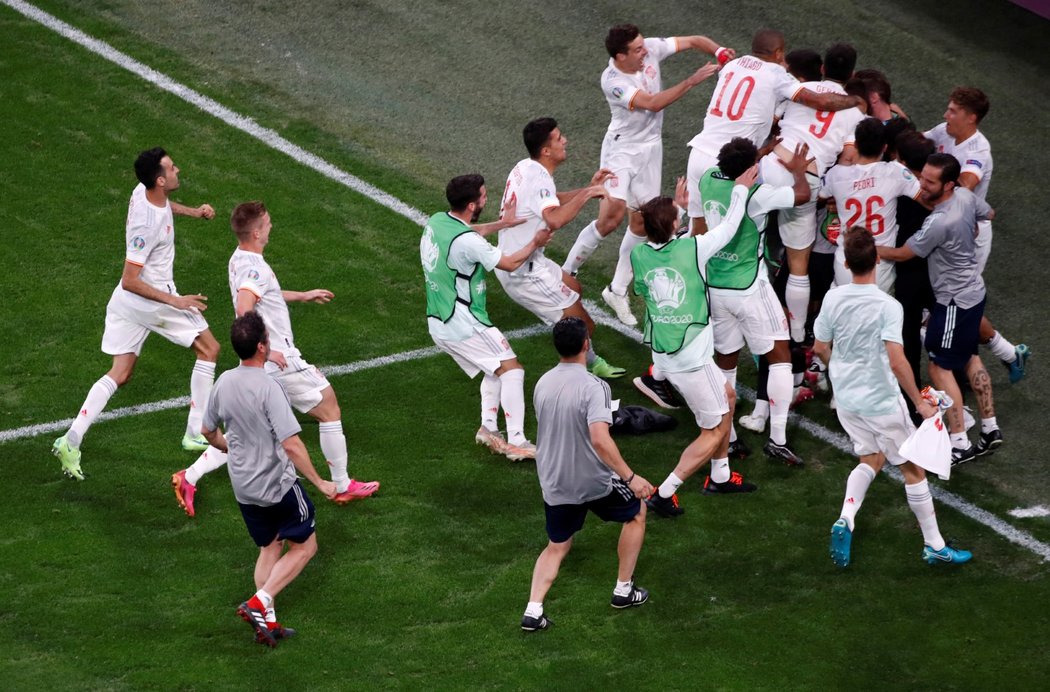 Španělé uspěli v penaltovém rozstřelu proti Švýcarsku a postoupili do semifinále EURO