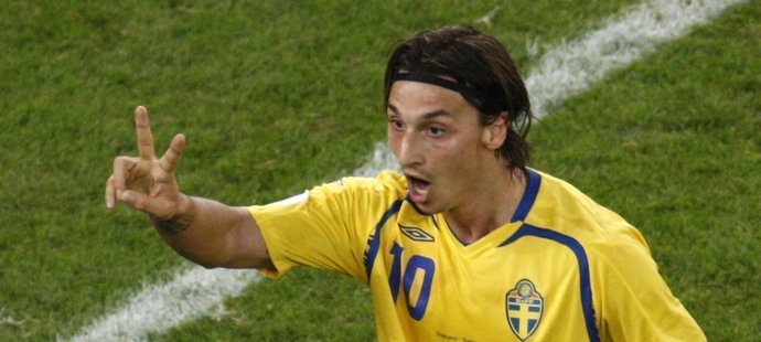 Švédský útočník Zlatan Ibrahimovic