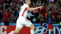 Jan Koller se raduje ze své branky na 1:0