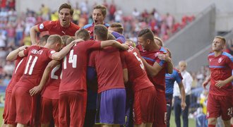 EURO U21: Česko - Itálie 3:1. Výhra nad favoritem živí postupové naděje