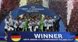 Finále EURO U21: Německo - Španělsko 1:0. Trofej mají po 8 letech