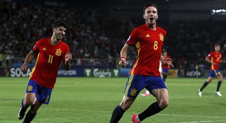 EURO U21: Španělsko - Itálie 3:1. Saúl vystřílel finále hattrickem