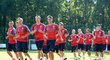 Český tým si poprvé zatrénoval v Polsku, kde mu v neděli vypukne EURO do 21 let