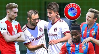 Soupeři v Evropě: Slavii, Plzni i Slovácku UEFA zúžila výběr soupeřů