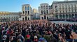 Fanoušci Slavie se sešli před slavnou katedrálou v Miláně