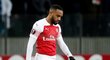 Alexandre Lacazette utkání proti BATE Borisov nedohrál, dostal červenou kartu