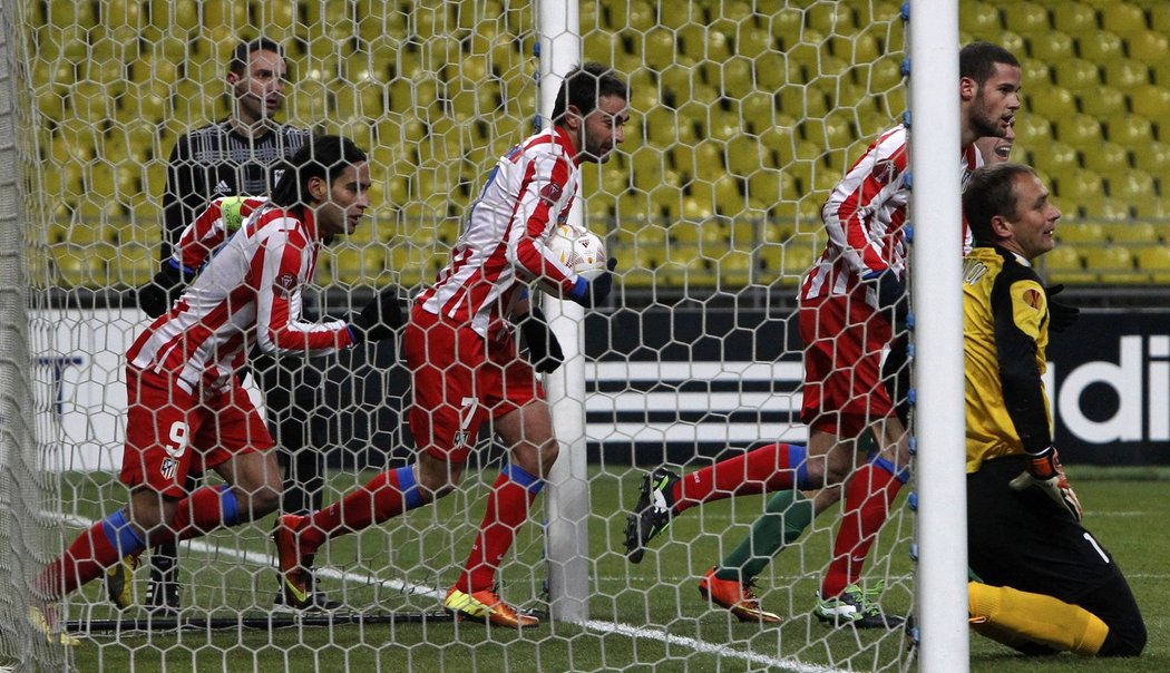 Atlético Madrid sice právě vstřelilo na hřišti Kazaně gól a vyhrálo 1:0, k postupu do další fáze mu to ale nestačilo. Dál jde ruská Kazaň