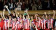 Atlético Madrid po vítězství v evropském Superpoháru