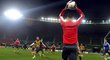 Fotbalisté Plzně trénují na stadionu ve Vídni před duelem proti Austrii