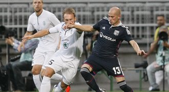 Mladá Boleslav podlehla Lyonu 1:2 gólem v poslední minutě a je vyřazena