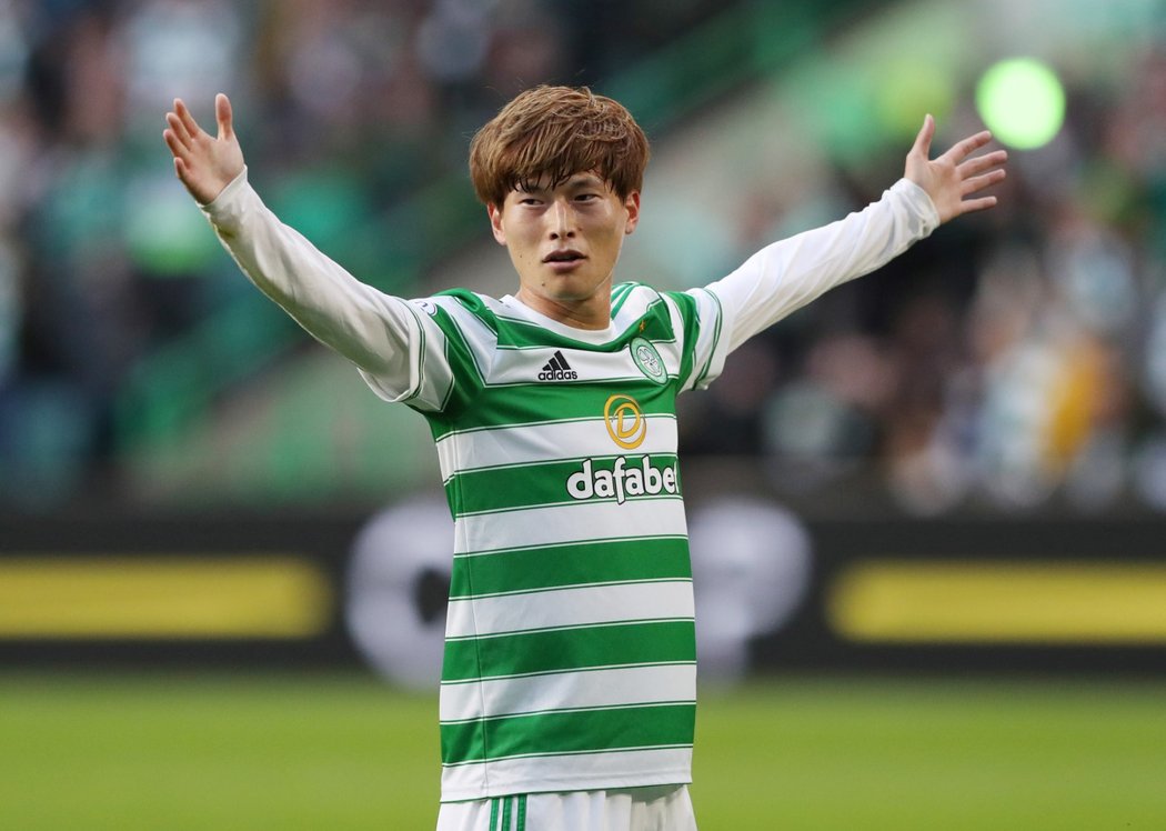 Kyogo Furuhashi (Celtic) a reakce na jeho neuznaný gól