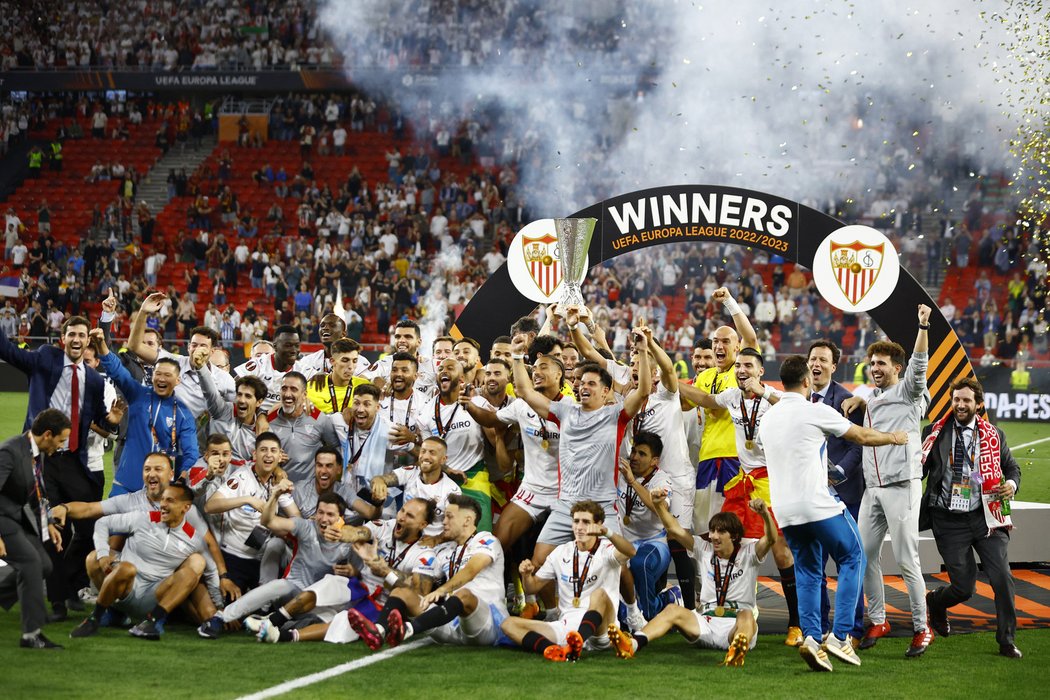 Enhorabuena! Sevilla znovu vyhrála Evropskou ligu