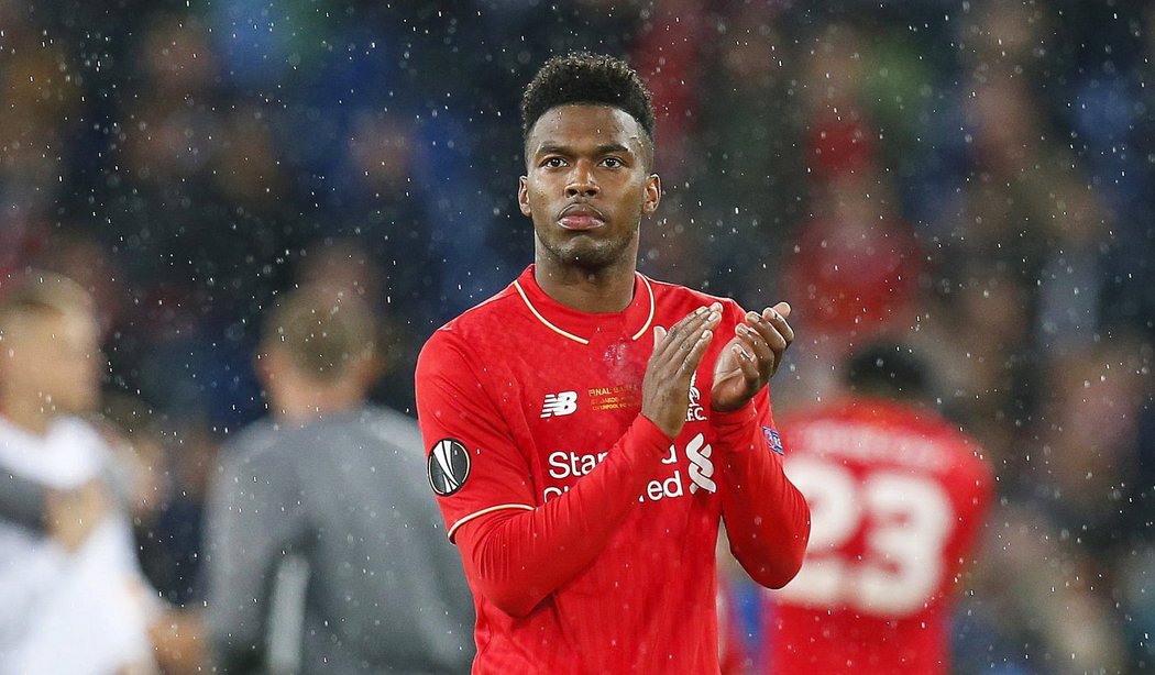 Zklamaný útočník Liverpoolu Daniel Sturridge